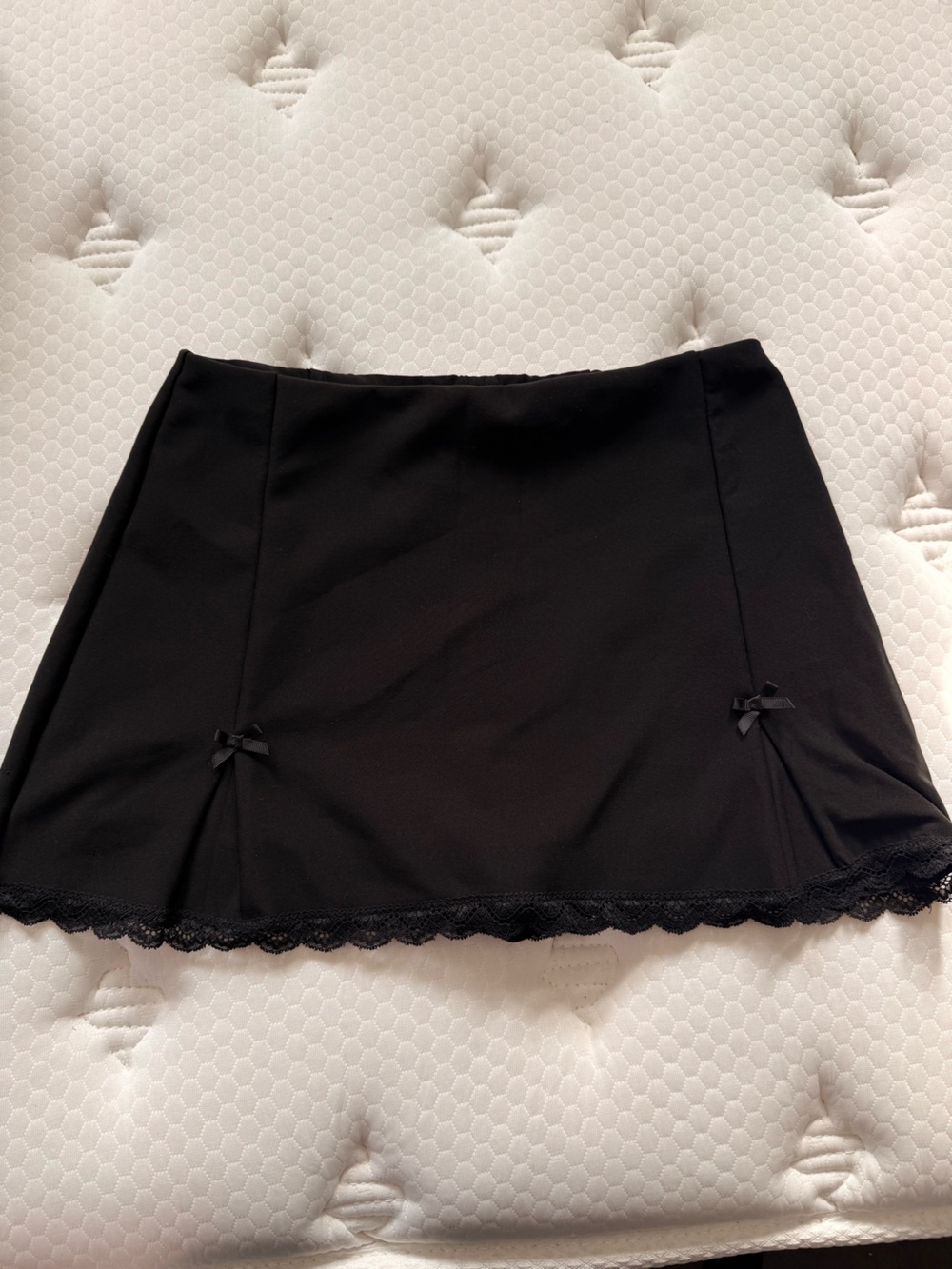 Black Lace coquette whimsical goth size medium